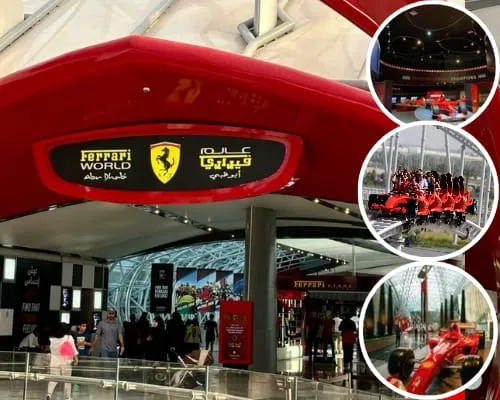 Yas Island Roller Coasters